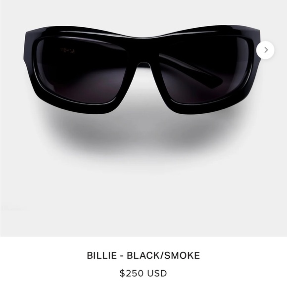 VEHLA Billie Sunglasses - Black Smoke - Picture 1 of 5
